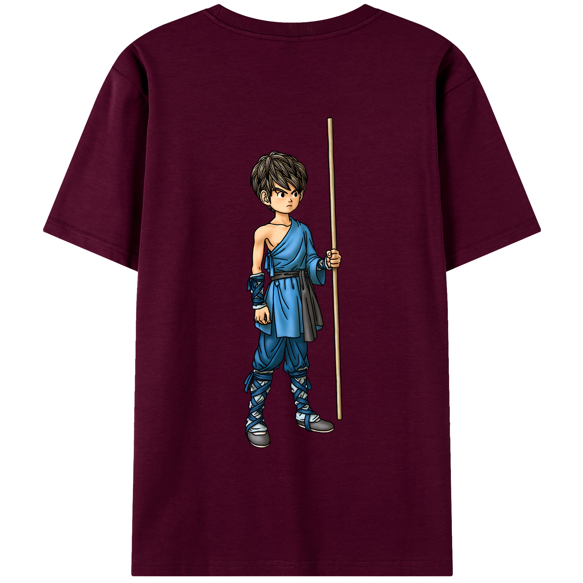 （画像用） ドラゴンクエスト Doragon Kuesuto Dragon Quest レディース半袖Tシャツ(バックプリント)